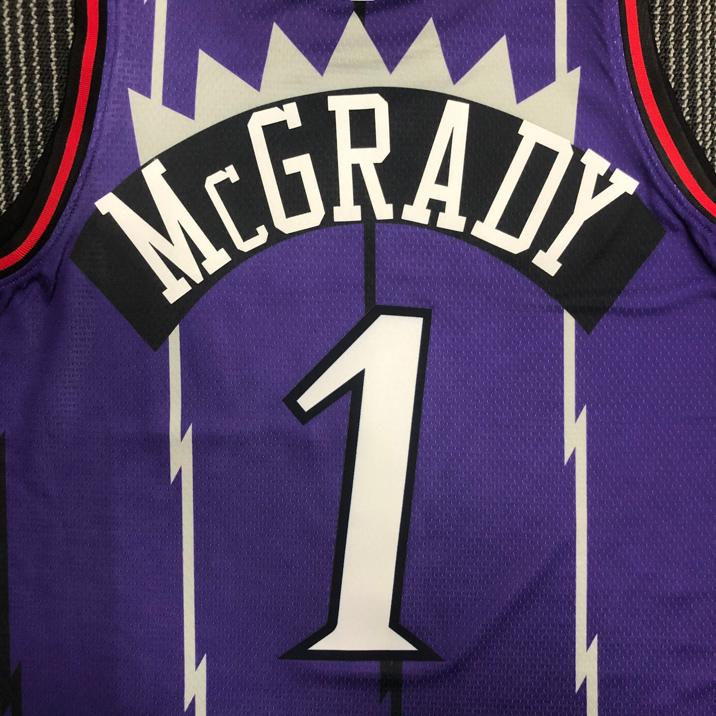 Toronto Raptors McGRADY # 1 Retro Purple NBA Jersey