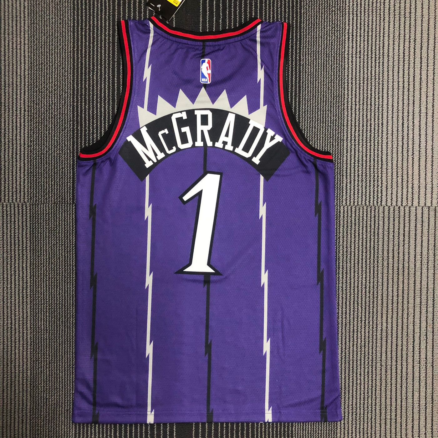 Toronto Raptors McGRADY # 1 Retro Purple NBA Jersey