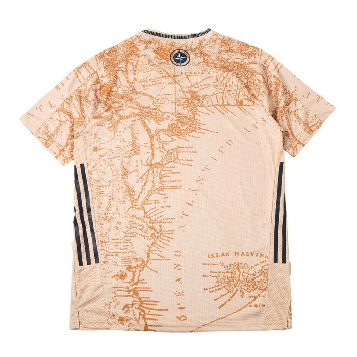 a t - shirt with a map on it