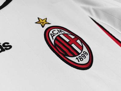 AC Milan 2006/07 Away Champions League Jersey (Long Sleeve)