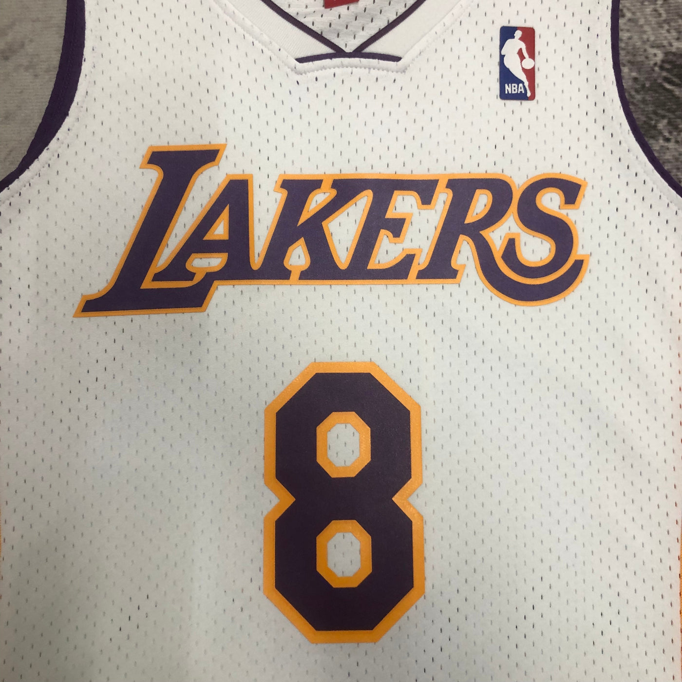 Lakers 2003/04 BRYANT #8 Retro White NBA Jersey