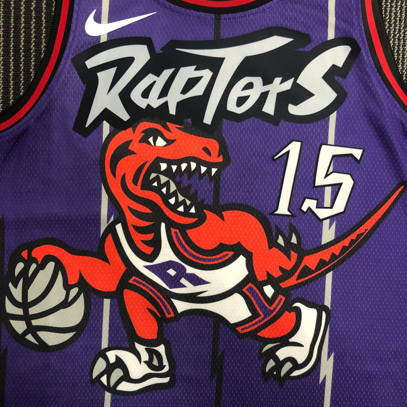 Toronto Raptors CARTER # 15 Retro Purple NBA Jersey