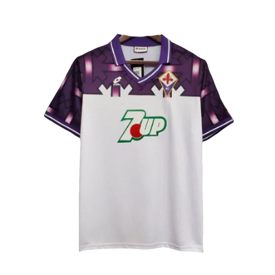 a purple and white soccer jersey with the word zup on it