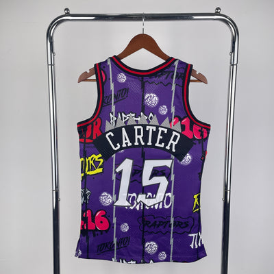 Raptors 1998/99 CARTER # 15 Retro Purple NBA Jersey