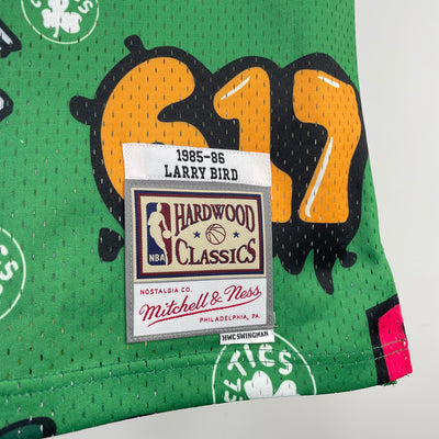 Celtics 1985/86 BIRD #33 Green Retro NBA Jersey