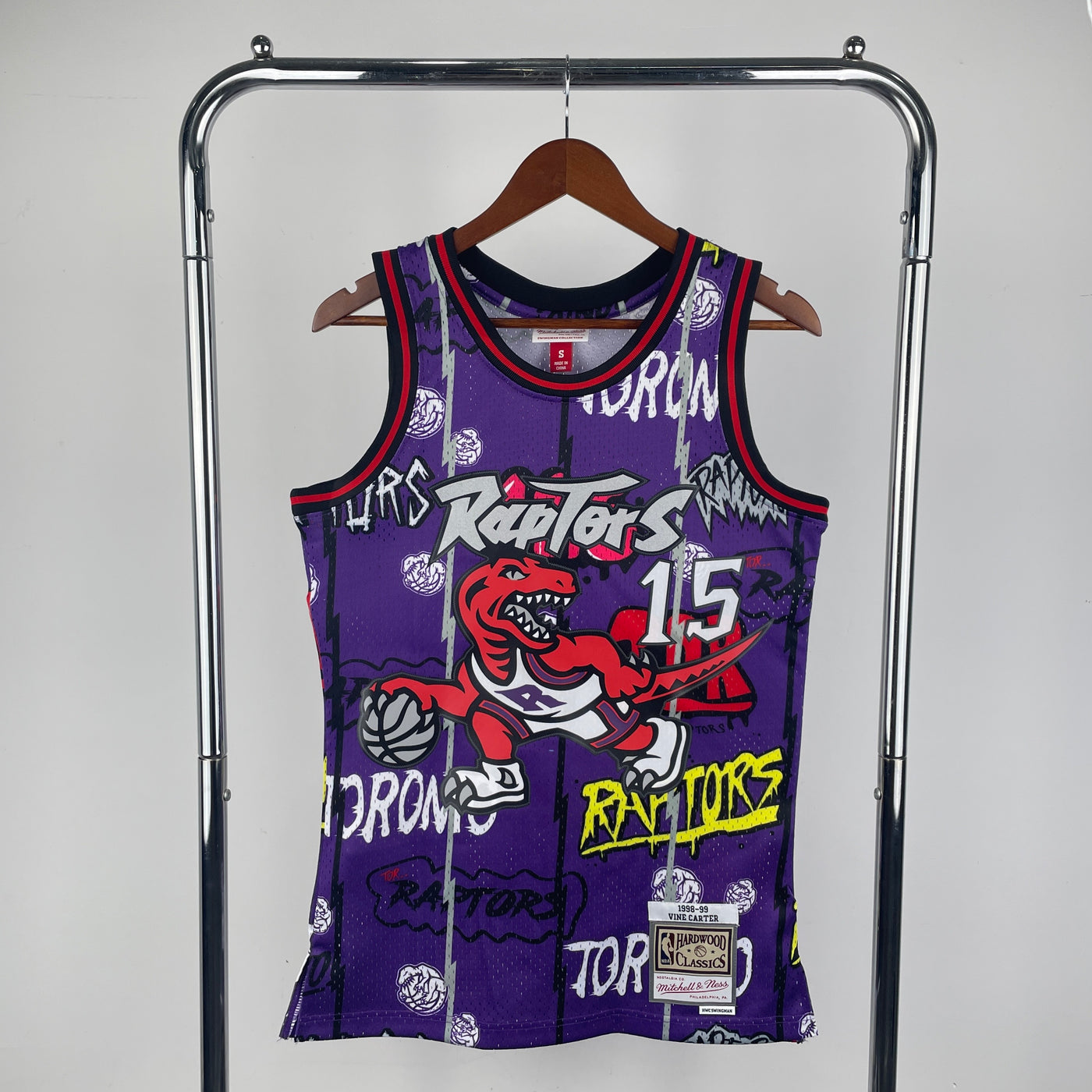 Raptors 1998/99 CARTER # 15 Retro Purple NBA Jersey