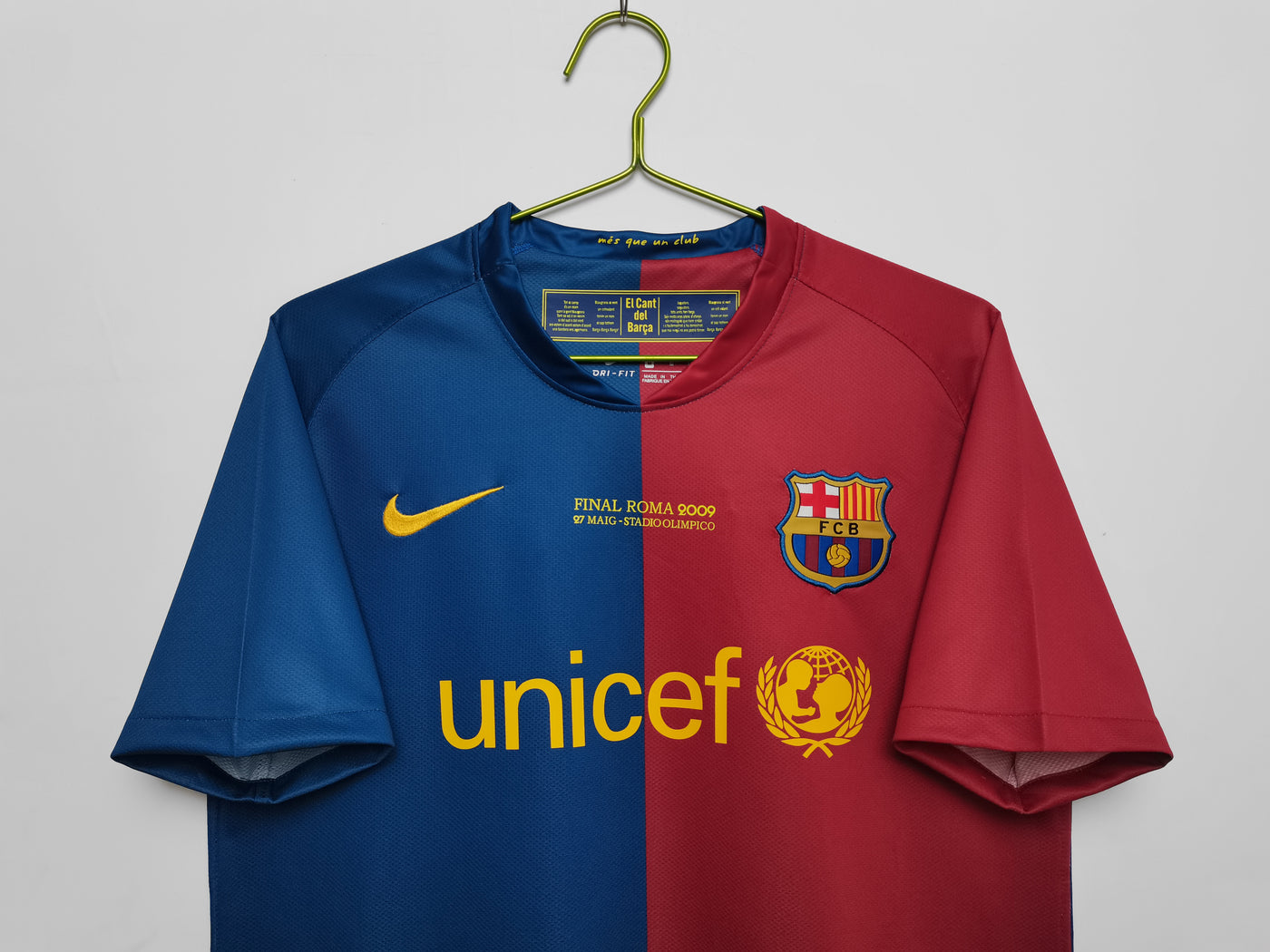 Barcelona 08/09 Champions League Final Jersey