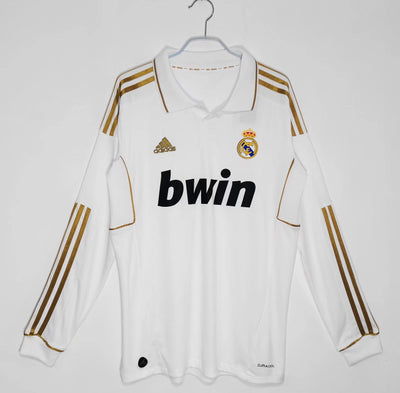 a soccer jersey hanging on a hanger