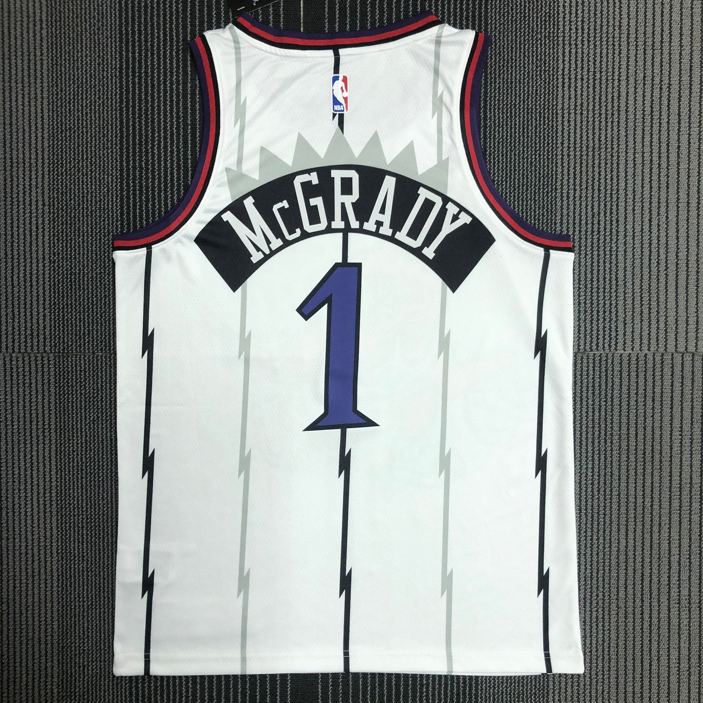 Toronto Raptors McGRADY #1 Retro White NBA Jersey