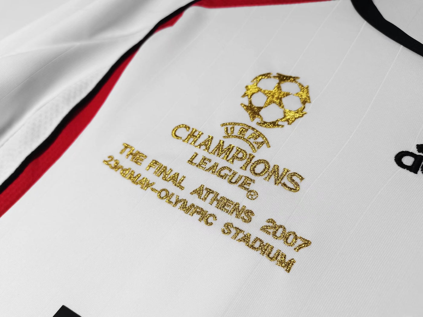 AC Milan 2006/07 Away Champions League Jersey (Long Sleeve)