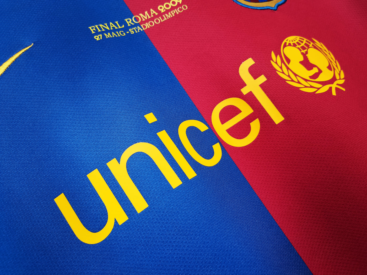 Barcelona 08/09 Champions League Final Jersey