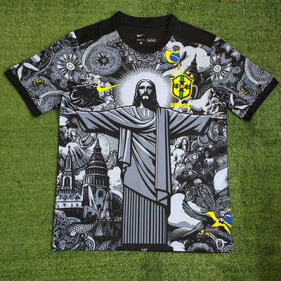 a shirt with a picture of jesus on it