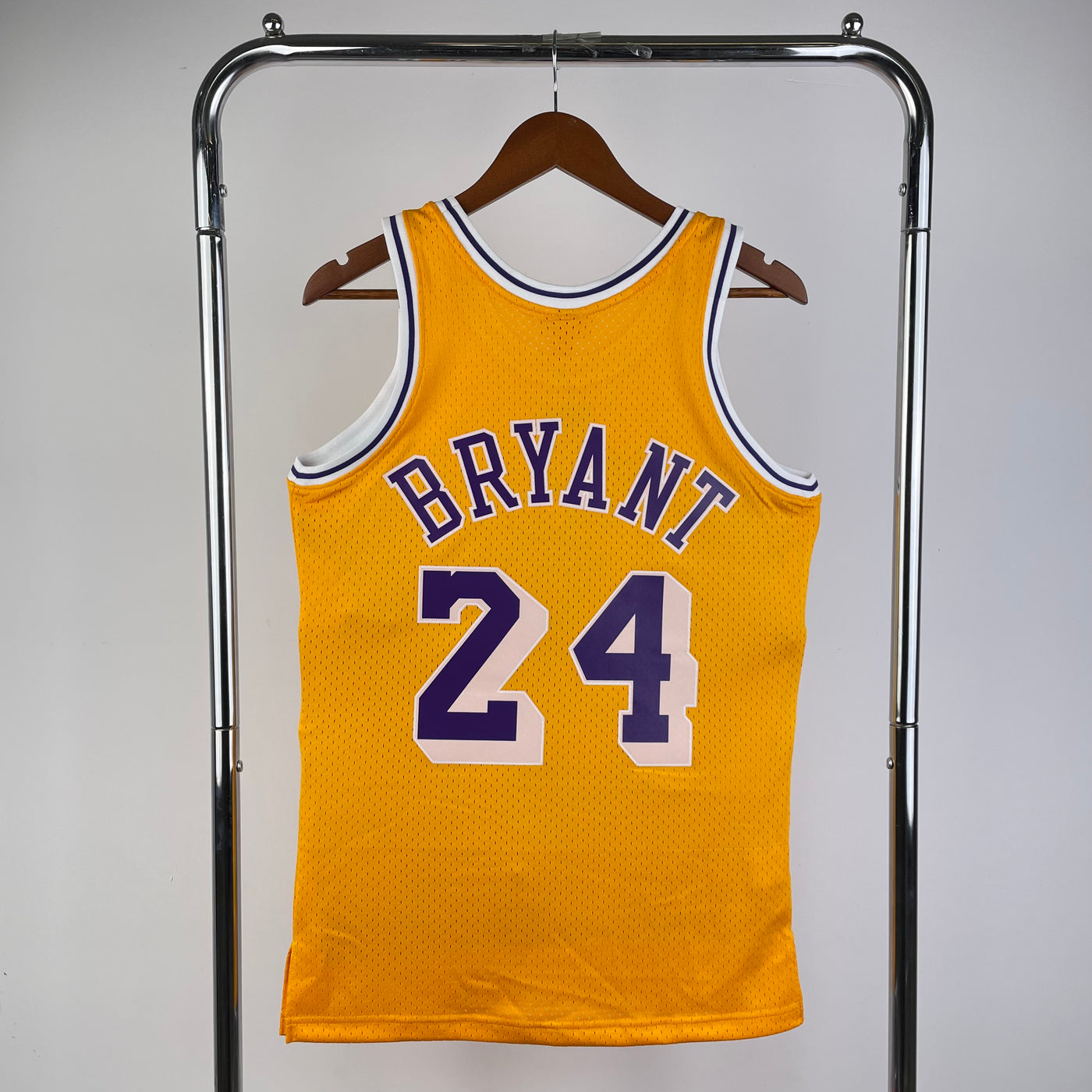 Lakers 2007/08 BRYANT #24 Retro Yellow NBA Jersey