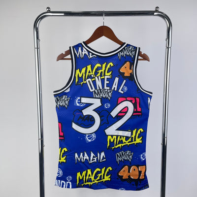 Magic 1994/95 ONEAL #32 Blue Retro NBA Jersey