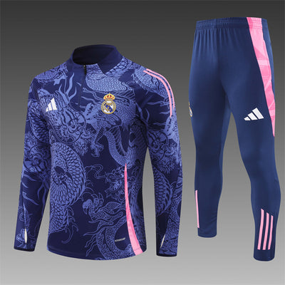 a soccer uniform with a dragon on it