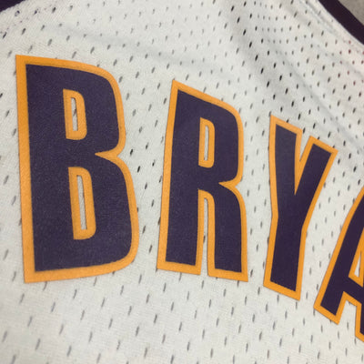 Lakers 2003/04 BRYANT #8 Retro White NBA Jersey