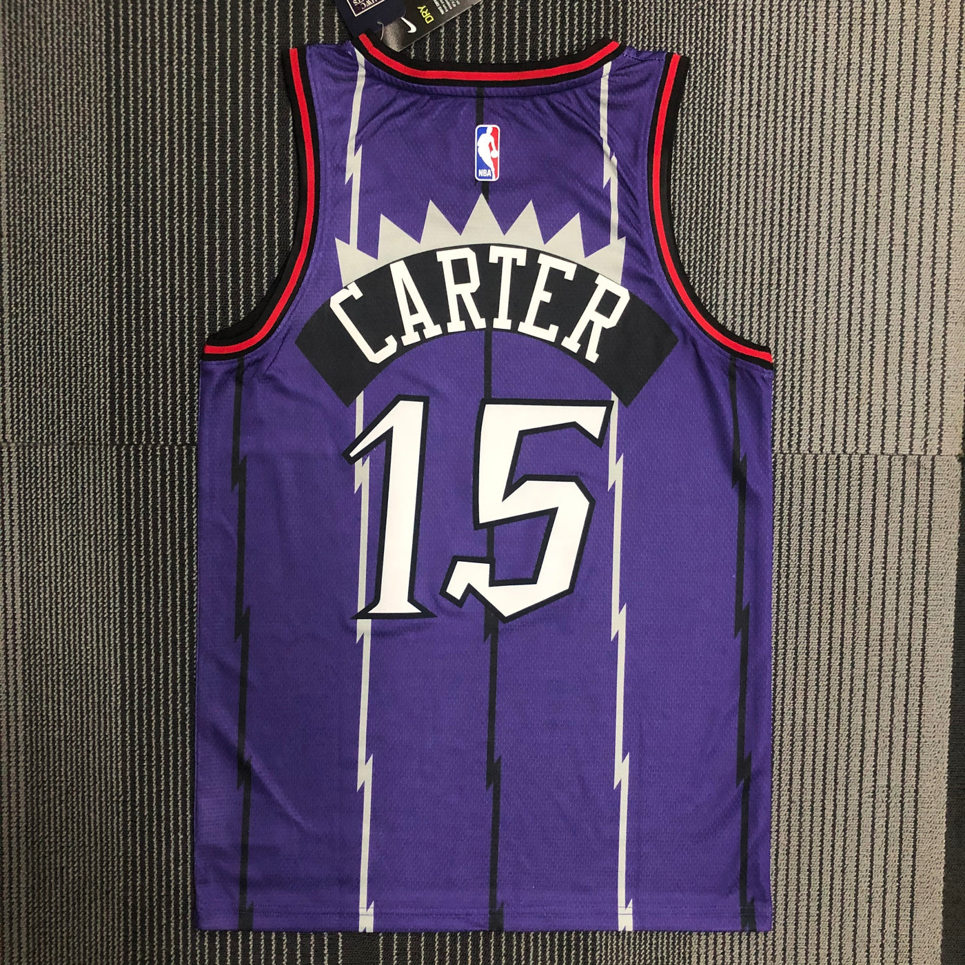 Toronto Raptors CARTER # 15 Retro Purple NBA Jersey